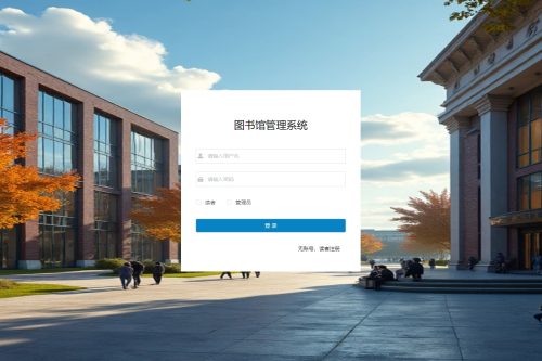 springboot图书馆管理系统前后端分离版本加论文